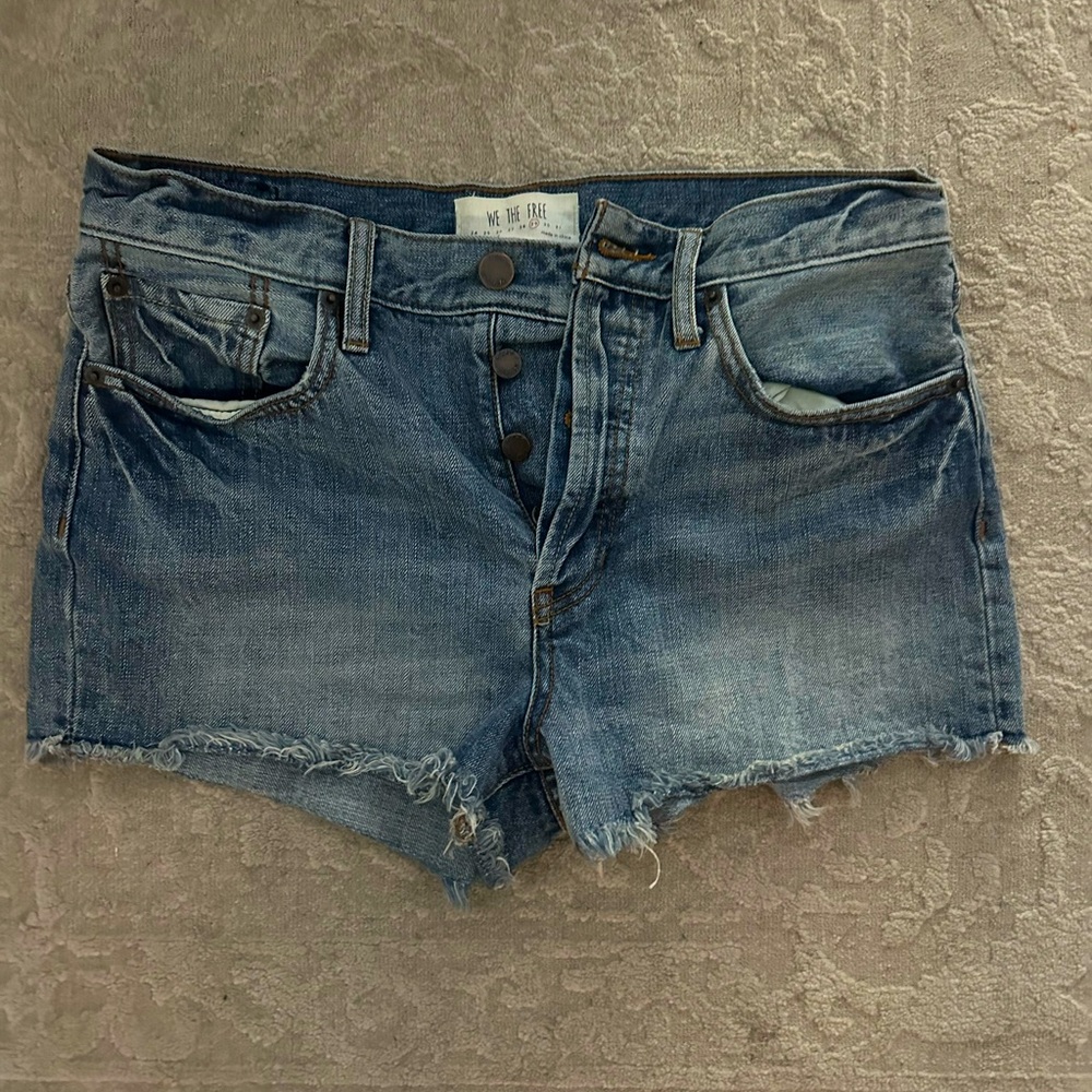 We The Free cut off Jean shorts, size 29